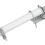 Stainless Steel Wall Mount Kit for V2 Rectangular Dish and More STL 90D02 16