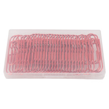 Multi-function Paper Clips Vinyl Coated Sturdy Prevent Scratching Secure Grip Rust Proof Corrosion Resistance Decorative Office Accessories