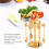 Gold Swan Coffee Spoons Set 6 Pieces 1