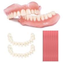 DIY Denture Kit for Adults, Fast At?Home Tooth Replacement, Custom Fit Single or Full Set