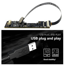 Módulo de Cámara USB IMX179 de 8 MP, 3264 X 2448 HD, Enfoque Automático, 75, USB 2.0 de Alta Velocidad, 15 FPS para Product Vision.