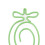 100Pcs Cute Fruit Paper Clips - Green Lemon 6
