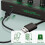 Headphone 4 Channel Splitter Mono Stereo Switch Type C Power Adapter 3