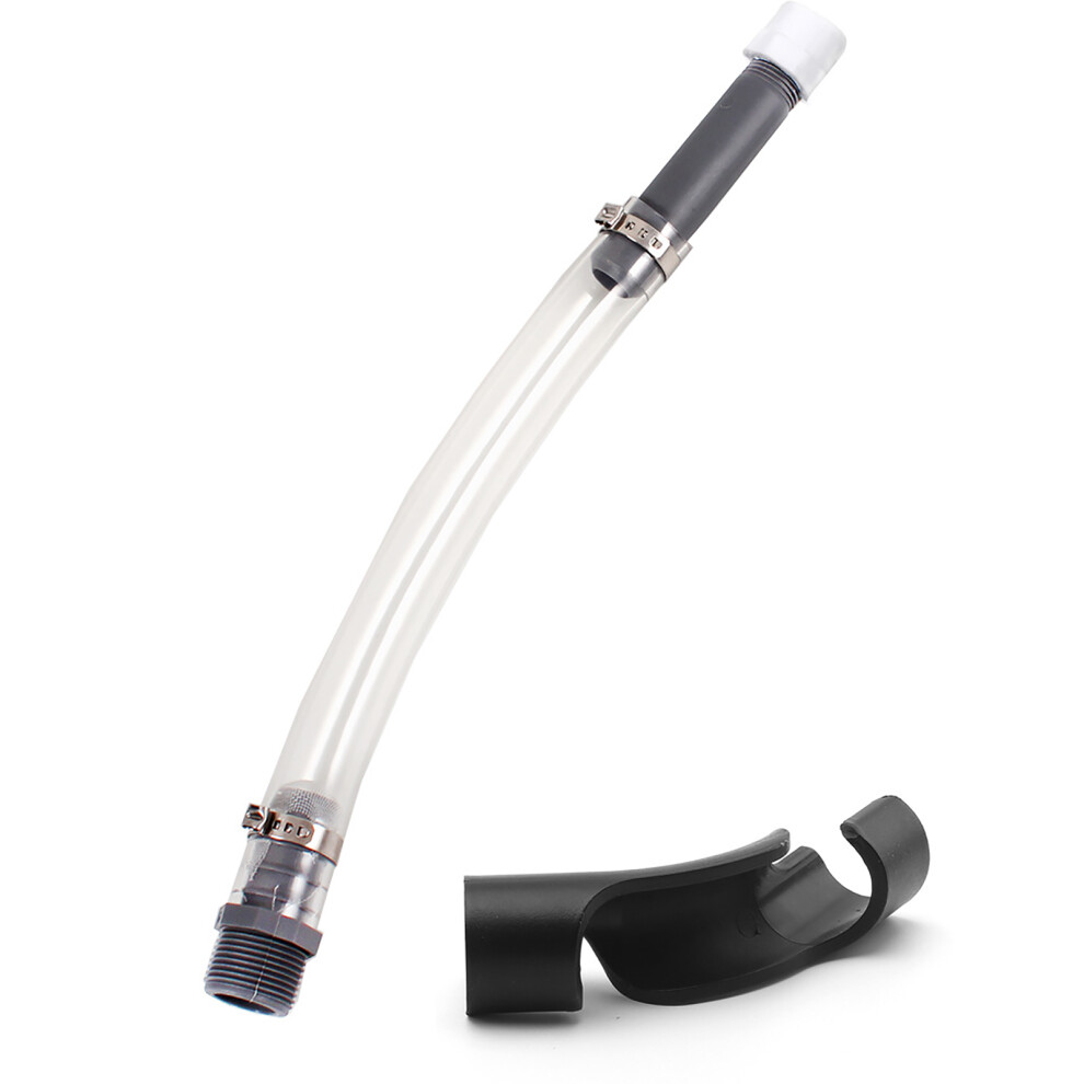 Clear Fuel Hose With Easy Installation, Universal Flexible Fuel Filler Hose For Gas Cans & Racing Jugs, High Flow Bendable Filler Hose Compatible 9083649522820