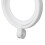 4pcs Foldable ABS Hanging Wig Stand, Round White Storage Holder 10
