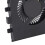 P120G 0.5A 5V Precise Size CPU Fan Black 8