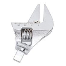 Heavy Duty Adjustable Wrench 0-37mm CRV Steel Industrial Grade Hardware Tool