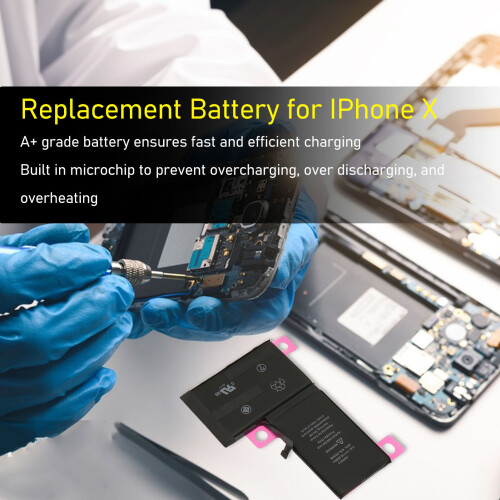 iPhone X Battery A1865/A1901/A1902 2716mAh Black 2