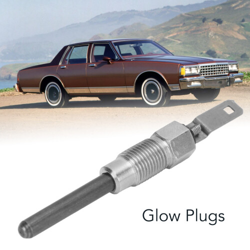 8pcs Diesel Glow Plugs  Solid Metal for 6.5L 6.2L Engines 2