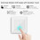WiFi  Curtain  Touch for Motorized Curtains and Roller Blinds Work for Tuya  Life App Alexa 5