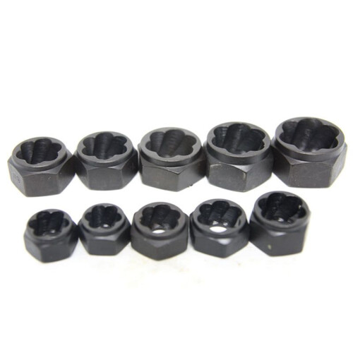 20Pcs Damaged Nut Bolt Remover Stud Extractor Set Metric Broken Bolt Removal Kit 1