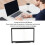 Latitude E5580 LCD Bezel Cover in Black Precise Cutouts Tough ABS Material 4