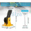150 PCS Tile Tools for Leveling Installation, Reusable Tile Leveling System, Floor Leveling Tools, Tile Leveling Clips 8