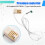 2X Sauna Furnace External Control Probe Wire Temperature Control Probe Sauna Room External Control Sensor Probe 7