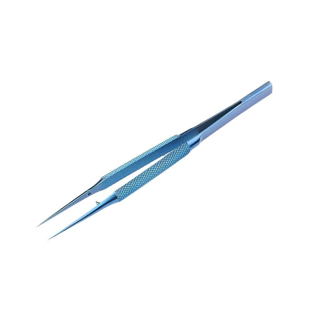 Tweezers Mobile Phone Repair Tweezers Titanium Alloy 140cm Pointed 0.15mm Microscope Flying Wire Tweezers Straight