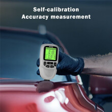 Digital Car Paint Thickness Gauge HW400S Coating Thickness Meter Automotive Coating Measurement Device White