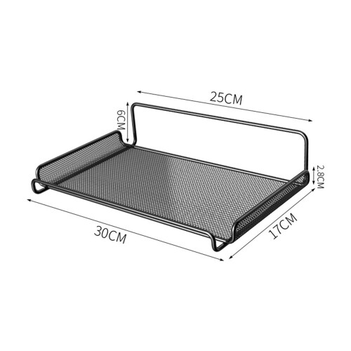 Iron Wall Router Shelf Space Saving Tray 200g 1