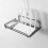 Iron Wall Router Shelf Space Saving Tray 200g 4