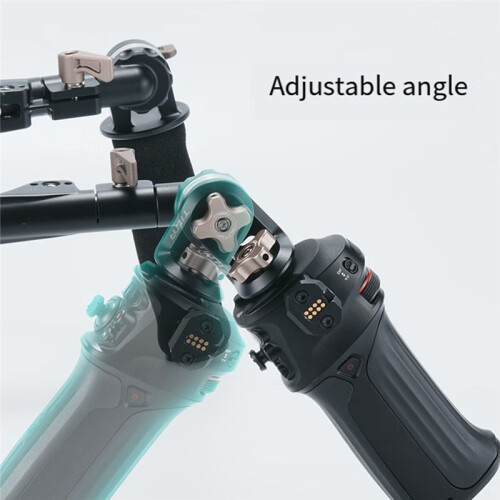 Tilta Right Angle Rosette Adapter with 1/4inch-20 Locating Pins for Nucleus  II Control Handle 2