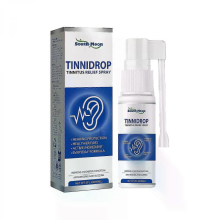 (2pcs) TinniDrop Tinnitus Relief Spray 60ml Soften Earwax Clean Ear Canal Blockage Improve Listening Tinnitus Deafness