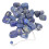 25Pcs Lazurite Rune Stones with Pendulum 8