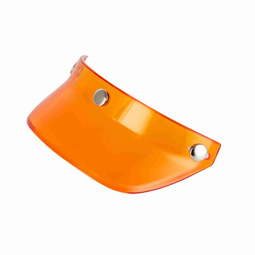 Motorcycle Helmet Visor 3/4 Open Sunshade Retro Style Adjustable 2