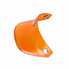 Motorcycle Helmet Visor 3/4 Open Sunshade Anti-Glare Resin, Multiple Colors
