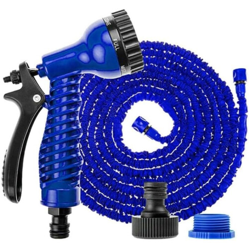 Latham & Hall 50 FT Expanding Garden Hose - BLUE 2