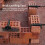 2-Pack Brick Line Runner 9-12cm Anti-Slip Pad 4
