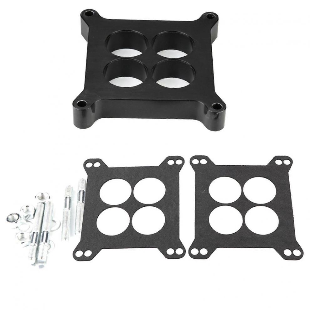 1" Ported 4Bbl Carb Spacer Phenolic Material Fits Chevy Small Block Big Block For Holley 5996097991626