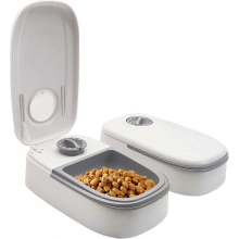 SDIGV Digital Automatic Cat FeederTimed Pet Food Feeder 48 Hours Retain Freshness 2 Meal Pet Feeder for Cats and Small Dogs (No Ice Pack)