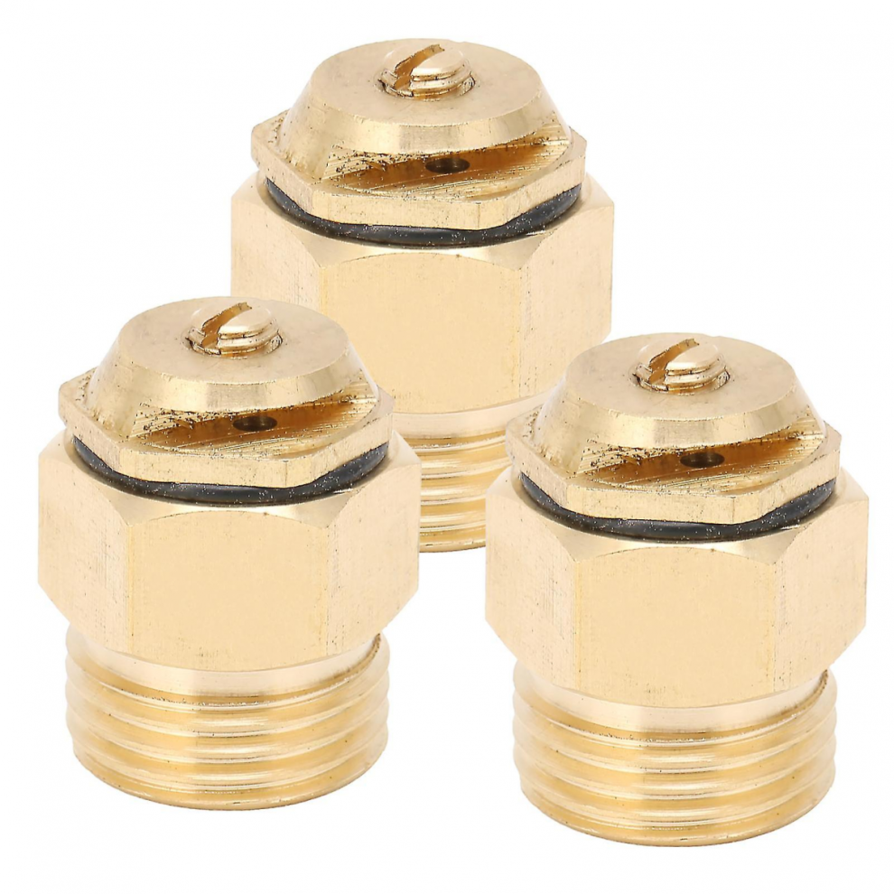 3Pcs G1/2 Refraction Sprinkler Nozzle Adjustable Copper Micro Sprinkler Head Garden Irrigation Accessories 5996097990841