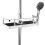 Bathroom Rain Shower Bathroom Single-layer Shower Rod Rack Without Punching 1