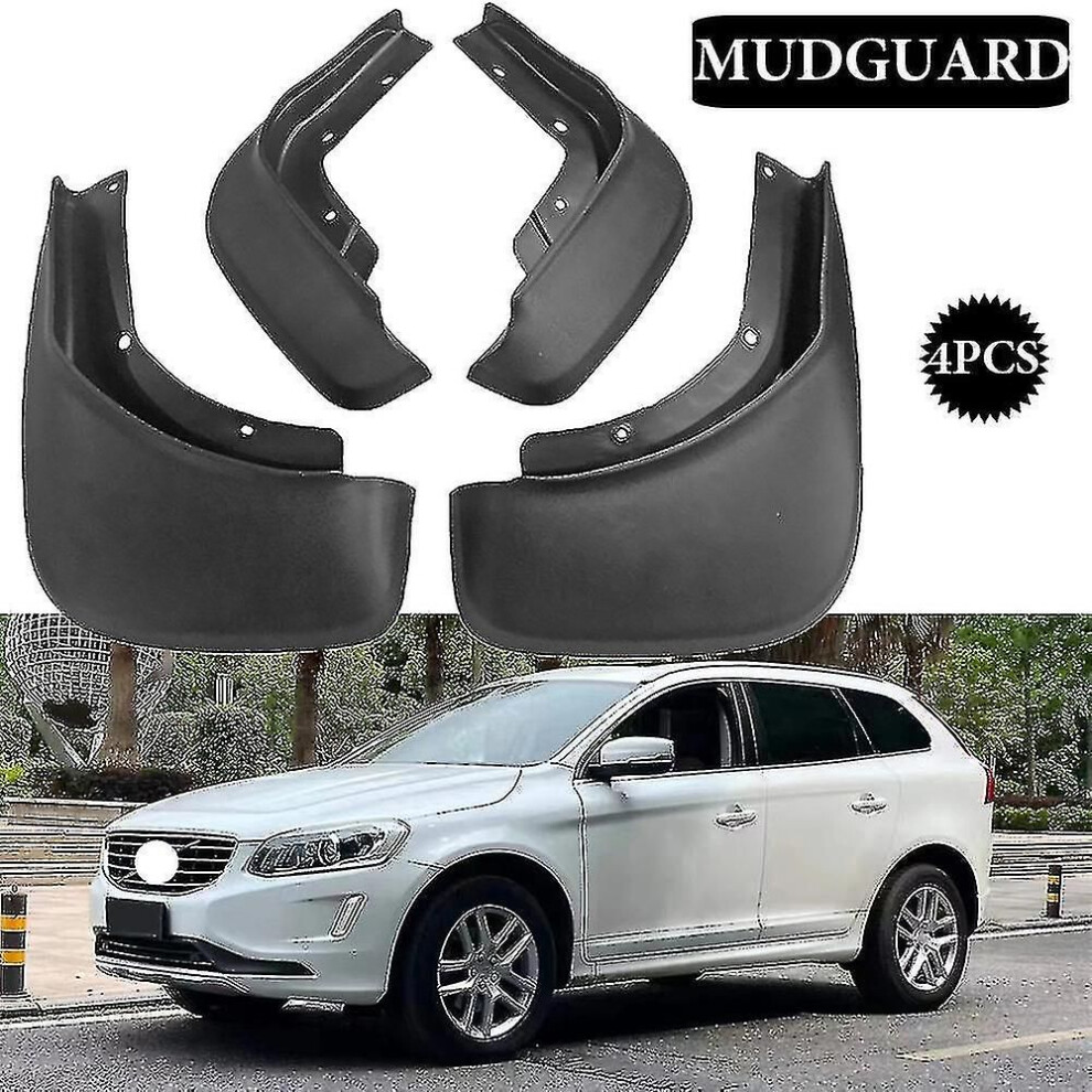 4X Front Rear Car Mud Flaps For Volvo Xc60 2014 2015 2016 2017 Mudflaps Splash Guards Mud Flap Mudguards Fender 3191363498201