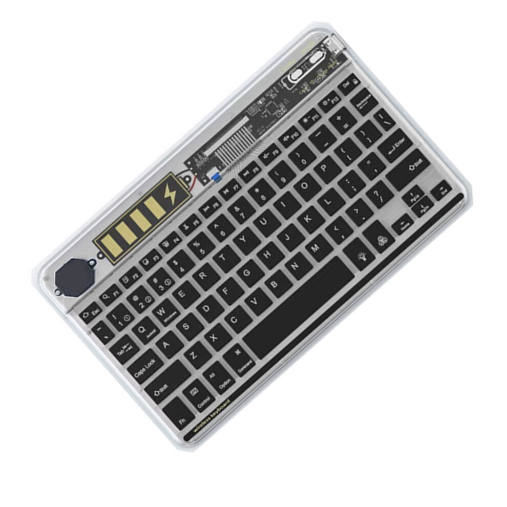 Wireless Keyboard & Mouse Combo Bt3.0, Rechargeable, 7-Color Backlit, 400Mah Keyboard, 500Mah Mouse Green 6931387025239