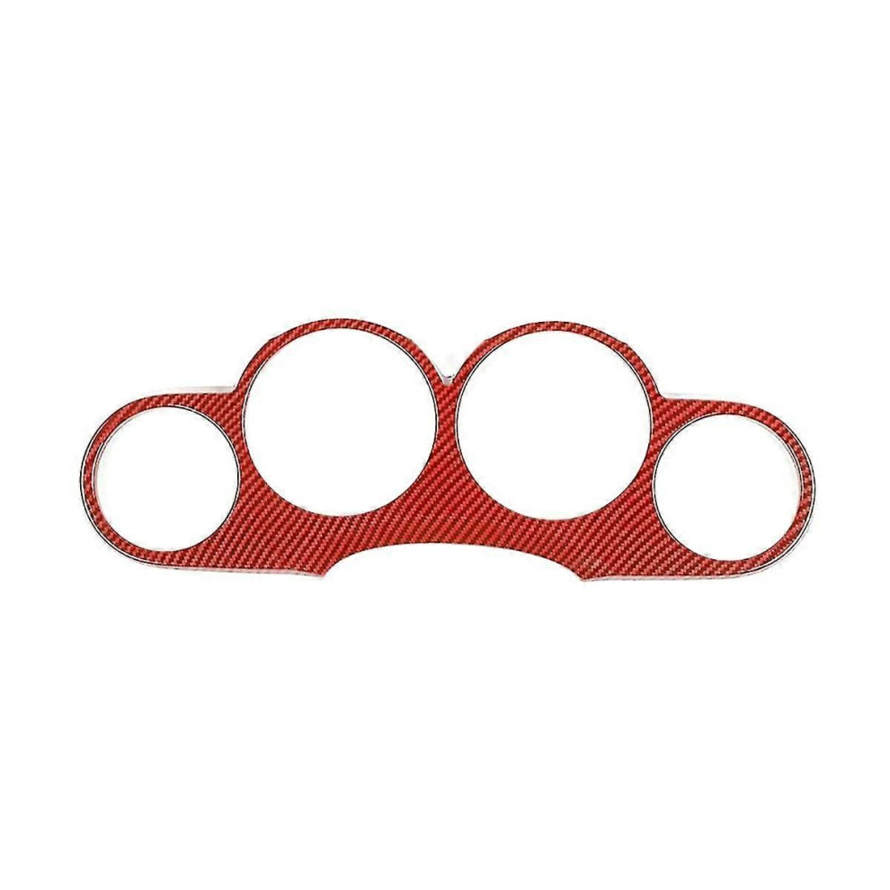 Car Dashboard Panel Abs For Dodge Challenger 2009 ( Carbon Fiber) Red 3755614511813