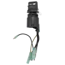 1 Set Boat Ignition Main Switch & Key for Outboard Control Box Replace 35100-ZV5-013 Boat Accessori