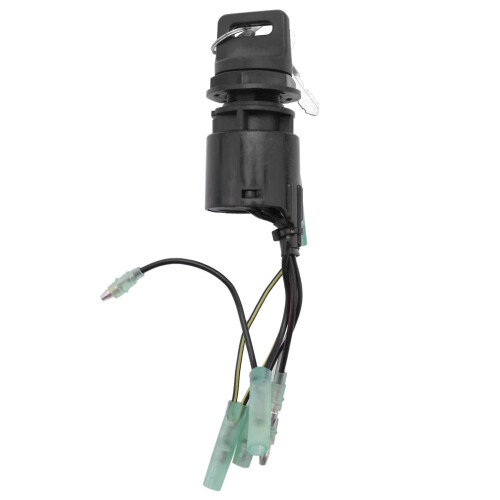 1 Set Boat Ignition Main Switch & Key for Outboard Control Box Replace 35100-ZV5-013 Boat Accessori