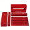 Fonson Tools,9Pcs Metric Setup Blocks Height Gauge Set-Precision Setup Bar Blocks W/Size Marking-Stackable Woodworking Measuring 3