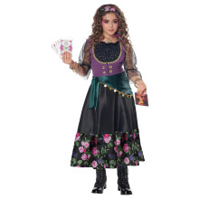 Costume de Fille Teller of Fortunes Grande, Noir