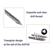 2pc 1/4in 6mm High Carbide Steel Burr Bits Tire Reamers Carbide Cutters Rotary Files Reamers Wire Cutter Tire