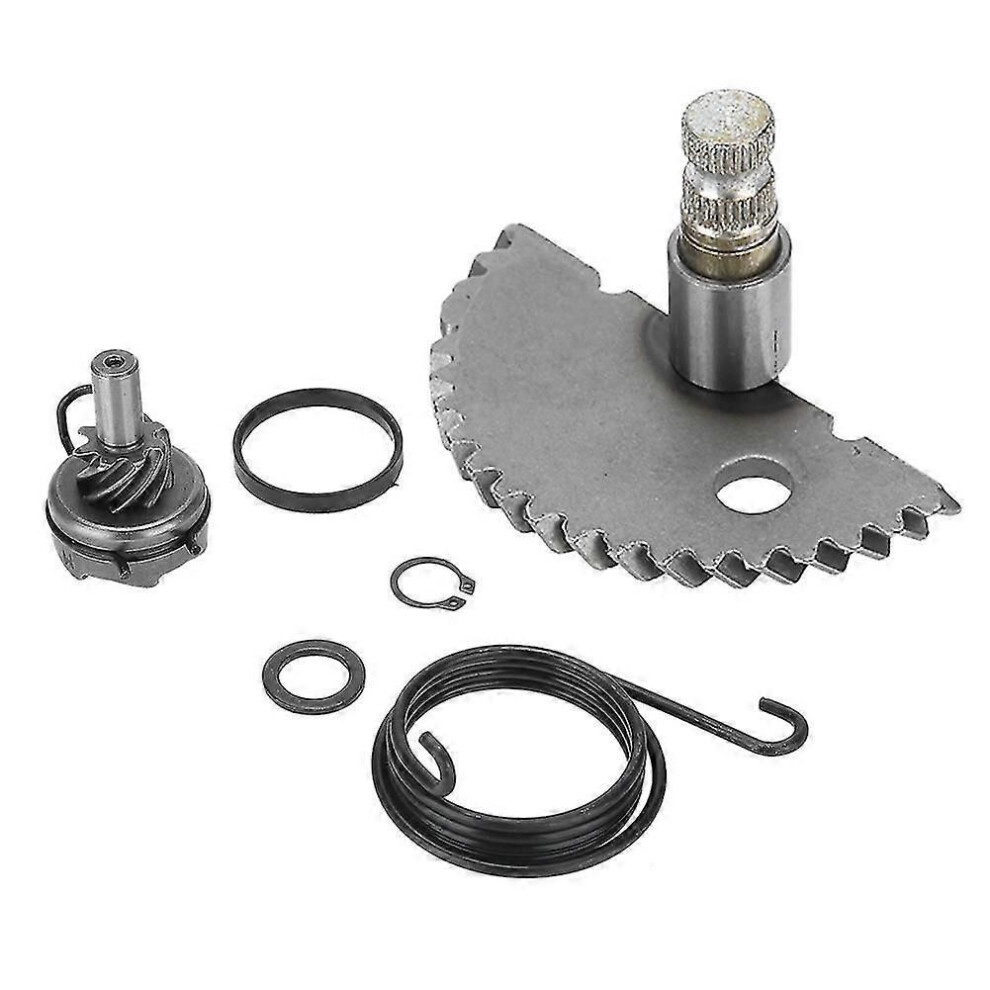 Kick Start Shaft Idler Gear Assembly Set, Aluminum Material, For Gy6 50Cc 80Cc Scooters 3733379130760