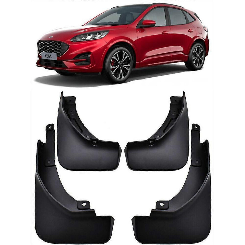 Front & Rear Splash Guards Mud Flaps For 2020-2024 Ford Kuga St-Line Mk3 3604948241234