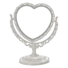 Heart Shaped Rotatable Double Sided Cosmetic Vanity Mirror