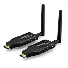 Transmissor e Receptor de Vídeo Sem Fio, Extensor Compatível com , Adaptador de Tela para TV, Conversor de DVD e PC para TV