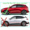 Λασπωτήρες εμπρός και πίσω για Ford Kuga ST-Line MK3 2020-2024 5