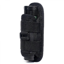 Tactical Sports Flashlight Holder Multi-Functional 360Rotation Universal Flashlight Waist Holder Outdoor Hanging Pouch