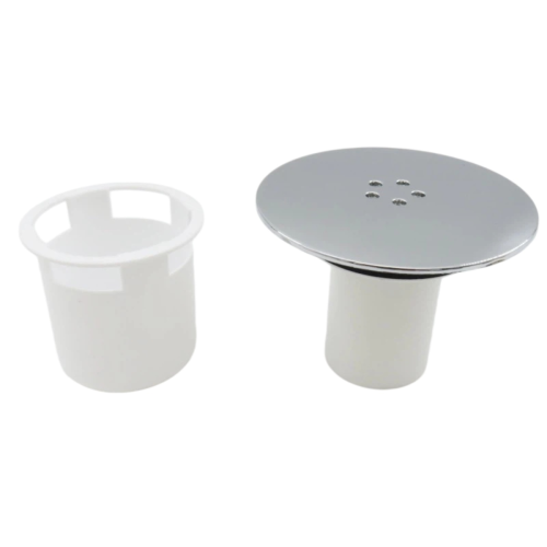 Shower Hole Cover 90mm/115mm - Chrome Bathroom Drain Replacement