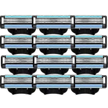 20-pack Mach 3 Razor Blades, Manual, for Men