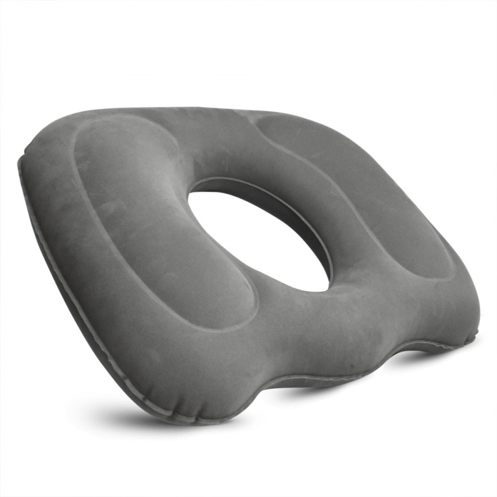 Orthopaedic Seat Cushion For Pain Relief - Inflatable Haemorrhoids For Pregnancy, Coccyx, Bed Sores - Post Natal_JSHY